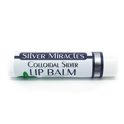 Colloidal Silver Peppermint Lip Balm (1)