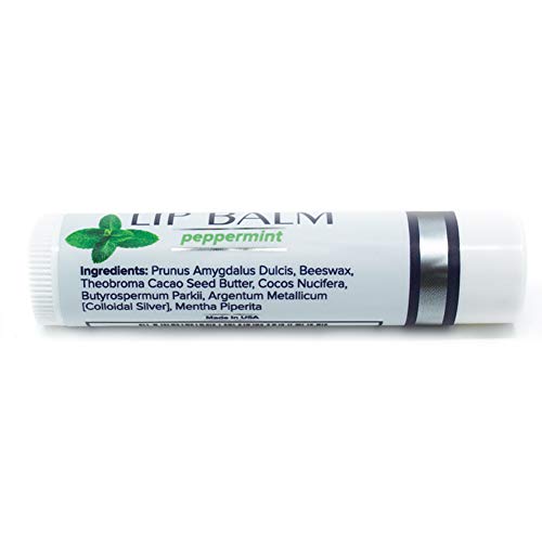 Colloidal Silver Peppermint Lip Balm (1)