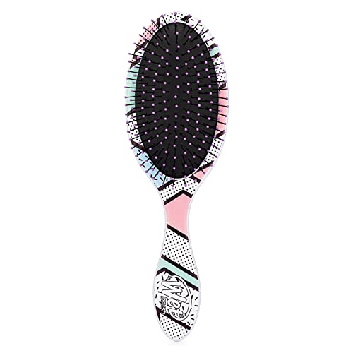 Wet Brush Original Detangler Brush - Throwback, Level Up - All Hair Types - Ultra-Soft IntelliFlex Bristles Glide Through Tangles with Ease - Pain-Free Comb for Men, Women, Boys and Girls