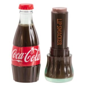 Lip Smacker Classic Coca Cola Bottle Lip Balm Coke Flavored, Lip Care to Moisturize Dry Lips