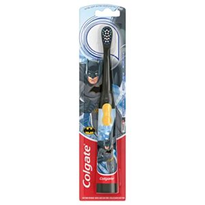colgate kids battery powered toothbrush, batman, extra soft toothbrush, ages 3 and up, 1 pack