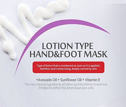 Epielle Moisturizing Hand Masks (Gloves 6pk) for Dry Hands Spa Masks | Sunflower Seed Oil + Avocado Oil + Vitamin E, Beauty Gifts, Skincare Gifts.. STOCKING STUFFERS!!