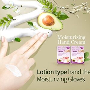 Epielle Moisturizing Hand Masks (Gloves 6pk) for Dry Hands Spa Masks | Sunflower Seed Oil + Avocado Oil + Vitamin E, Beauty Gifts, Skincare Gifts.. STOCKING STUFFERS!!