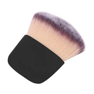 mini makeup brush soft hair loose powder b brush base brush beauty tool for blending liquid, cream or powder cosmetics (black)