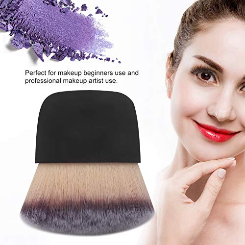 Mini Makeup Brush Soft Hair Loose Powder B Brush base Brush Beauty Tool for Blending Liquid, Cream or Powder Cosmetics (Black)