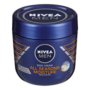 nivea men body cream revitalising body cream, 13.5oz, with caring vitamin e- for a revitalised skin feeling