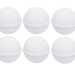 Bath Bombs with Epsom Salt, Peppermint and Baking Soda - Scientifically Formulated for Muscle Recovery - All Natural Fast Relief from Muscle Soreness After Workouts - Handmade in USA - 6 Pack/Set