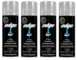 edge shave gel ultra sensitive, fragrance free 7 oz