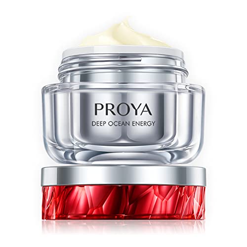 PROYA Skincare Collagen Peptides Face Moisturizer 2.0, Day and Night Face Cream for Oily Skin, Anti-Aging Face Neck Chest Moisturizer to Smooth Skin and Reduce Wrinkles 1.8 oz