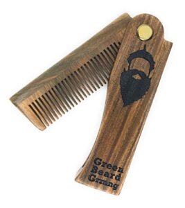 tree-mendous sandalwood folding comb – durable pocket combs that plant trees by green beard grmng