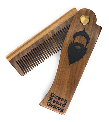 Tree-mendous Sandalwood Folding Comb - Durable Pocket Combs that Plant Trees by Green Beard Grmng