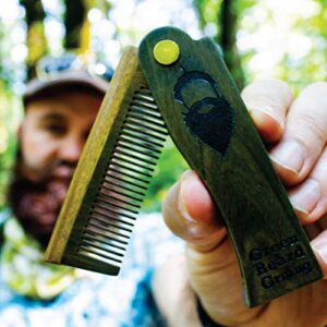 Tree-mendous Sandalwood Folding Comb - Durable Pocket Combs that Plant Trees by Green Beard Grmng