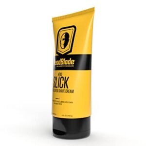 HeadBlade HeadSlick Shave Cream 5 oz for Smooth Head shaving for Bald Men, Helps with Irritation, Redness, & Razor Burn