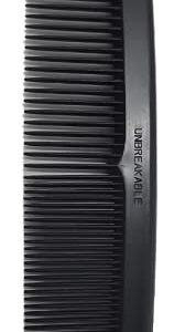 Pocket Combs Hair Care Pack of 15 Combs - unbreakable, Black, One Size