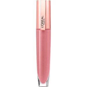 l’oreal paris glow paradise hydrating lip balm-in-gloss with pomegranate extract & hyaluronic acid, blissful blush, 0.23 fl oz