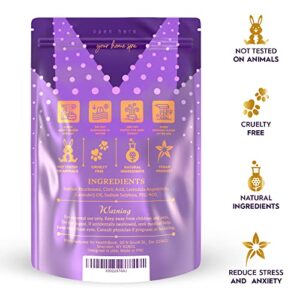 HealthBook Lavender Shower Steamer for Aromatherapy Shower - Shower Bombs for Sinus Relief - Nighttime Shower Tablets with Natural Essential Oil for - 10 Pack - Calm Shower Steamers for Women & Men