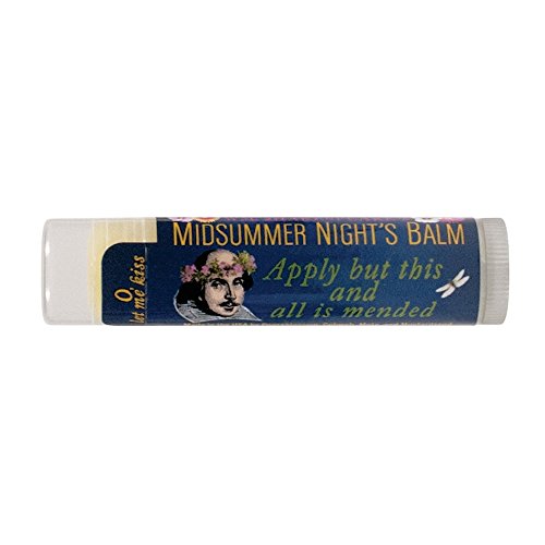 Shakespeare's Midsummer Night's Lip Balm Tube - Made in The USA