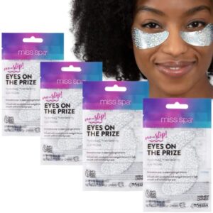 miss spa – under eye patches, hydrating revitalizing eye masks, reduce fine lines and wrinkles, eye masks for dark circles and puffiness, anti-aging under eye masks for beauty & personal care (4 pack)