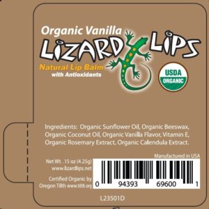 Lizard Lips USDA Certified Organic - 4 Flavor Variety Pack