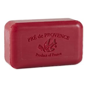 Pre de Provence Artisanal Soap Bar, Natural French Skincare, Enriched with Organic Shea Butter, Quad Milled for Rich, Smooth & Moisturizing Lather, Cashmere Woods, 5.3 Ounce