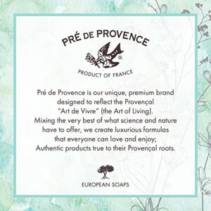 Pre de Provence Artisanal Soap Bar, Natural French Skincare, Enriched with Organic Shea Butter, Quad Milled for Rich, Smooth & Moisturizing Lather, Cashmere Woods, 5.3 Ounce