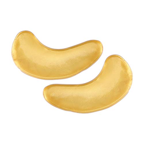 DELISOUL 30 Pairs 24K Gold Collagen Under Eye Masks Crystal Eye Patches Gel Moisturizing Anti Aging Hydrating Reducing Puffiness Dark Circles and Wrinkles Eye Pads for Women and Men