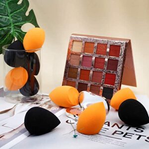 BEAKEY Makeup Sponge, 10 Pcs Latex-free and Vegan Beauty Sponge, Make up Sponge for Face Cream, Liquid Foundation & Powder Application