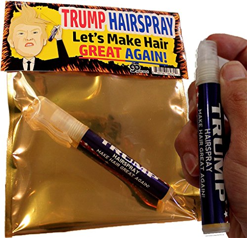 Trump Hairspray - Make Hair Great Again - Political Humor Gag Gift, Stocking Stuffer