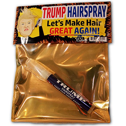 Trump Hairspray - Make Hair Great Again - Political Humor Gag Gift, Stocking Stuffer