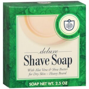 van der hagen deluxe shave soap 2.5 oz (pack of 2)