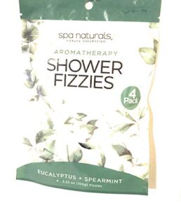 spa naturals shower fizzies