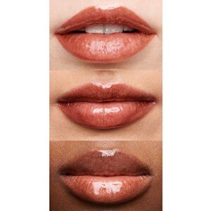 e.l.f. Lip Lacquer, Nourishing, Non-Sticky Ultra-Shine Lip Gloss With Sheer Color, Infused With Vitamins A & E, Vegan & Cruelty-Free, Love Bite