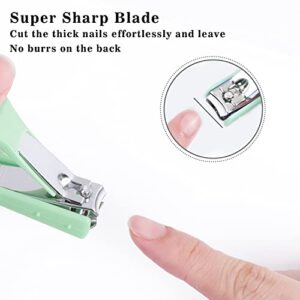 Dinosaur Nail Clippers Ultra Sharp Sturdy Nail Cutters with Ear Pick Dinosaur Keychain Set Gift-Dinosaur