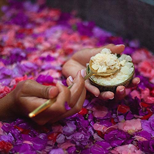 Lavender & Sandalwood Bath Salt Gift Set, Ideal for Sore Muscles, Detox, Relax & Stress Reliever, Small 2pc 3.8 Oz Each, by Bali Soap