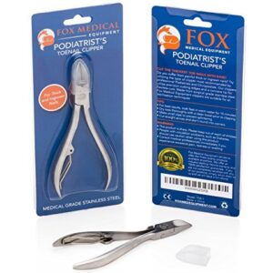 Medical-Grade Toenail Clippers – Podiatrist's Nippers for Thick and Ingrown Nails