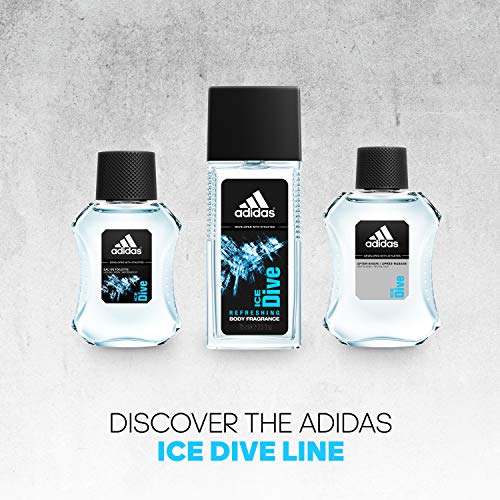 Adidas Ice Dive By Adidas For Men, Eau De Toilette Spray, 3.4 Fl Oz Bottle