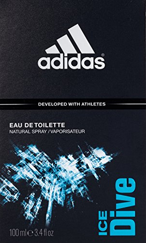 Adidas Ice Dive By Adidas For Men, Eau De Toilette Spray, 3.4 Fl Oz Bottle