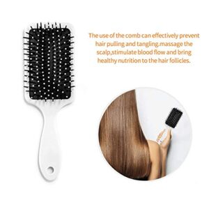 I Love Soccer Hair Brush For Wet & Dry Hair Air Cushion Comb Detangling Brush Massage Scalp Hairbrush For All Hair Types - For Women, Girls, Men