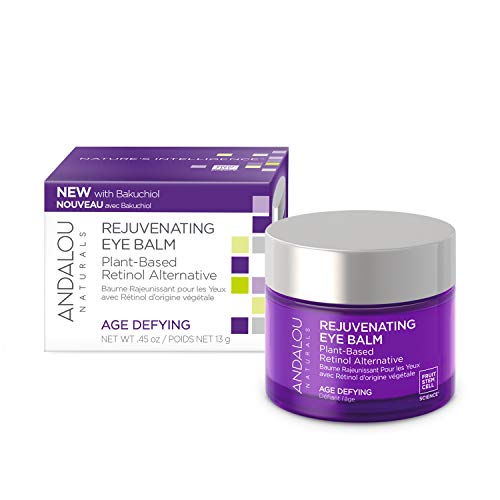 Andalou Naturals Age Defying Plant-Based Retinol Alternative Eye Balm, 0.45 OZ