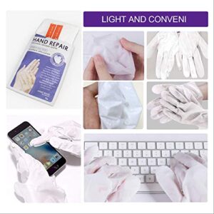 Hand Peel Mask 5 Pack, Moisturizing Gloves, Exfoliating Hand Peeling Mask, Hand Mask, Moisture Enhancing Gloves for Dry Hands, Repair Rough Skin Remove Dead Skin for Women or Men
