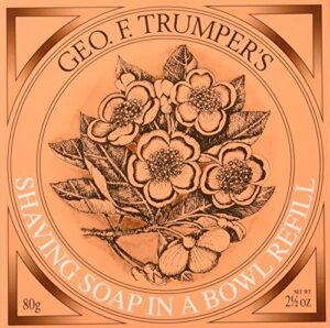 geo f. trumper almond hard shaving soap refill