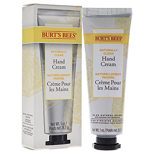 Burts Bees Naturally Clean Hand Cream Unisex 1 oz