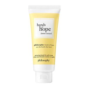 philosophy hands of hope – hand cream, lemon custard, 1 ounce
