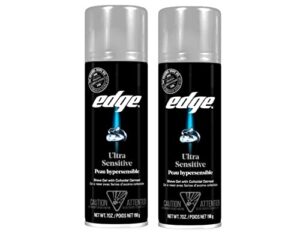 edge shave gel ultra sensitive 7 oz (pack of 2)