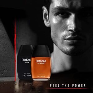 Drakkar Intense By Guy Laroche For Men - Long Lasting Eau De Parfum Cologne For Men - Preferred Men's Fragrances Of Vanilla, Bergamot, Rosemary, Clary Sage, And Patchouli Oil - EDP Spray - 3.4 Oz