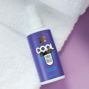 Cool Balls Intimate Fresh Spray | Instant Clean Balls | 3.38fl oz | Funny Stocking Filler, Christmas Gifts for Men | Ideal for Sports, Gym, Travel, Intimate | Gift for Men