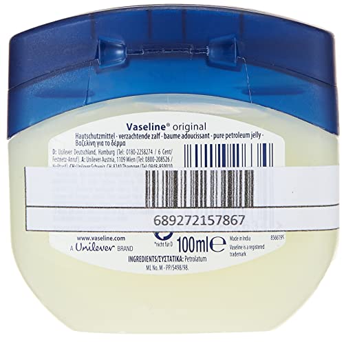 Vaseline 1 Blueseal Pure Petroleum Jelly Original 100ml