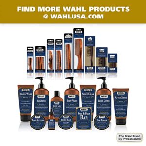 Wahl Beard Creme for Softening, Moisturizing, & Conditioning Facial Hair - Essential Oils for Men’s Grooming with Manuka Oil, Meadowfoam Seed Oil, Clove Oil, & Moringa Oil (3 Oz) - Model 805615A