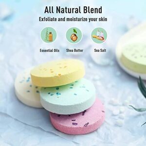 Aromatherapy Shower Steamers Bath Bombs for Women,6-Pack Shower Bombs with Essential Oils,3 Sweet Sensual Scents,Shower Aromatherapy Tablets for Relaxation and Wellness,Stress Relief,Enjoy Home Spa