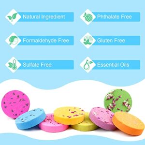 Aromatherapy Shower Steamers Bath Bombs for Women,6-Pack Shower Bombs with Essential Oils,3 Sweet Sensual Scents,Shower Aromatherapy Tablets for Relaxation and Wellness,Stress Relief,Enjoy Home Spa